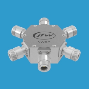 JFW model 50PD-583 resistive 5way power divider/combiner with 50 Ohm N female