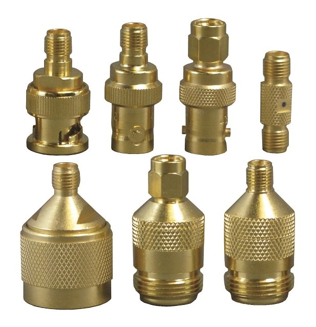 Coaxial RF adapters by JFW Industries, Inc.