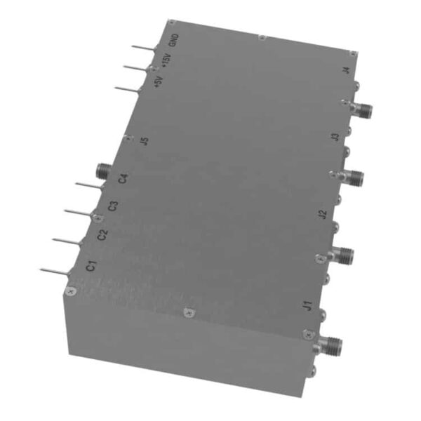 1P4T high power solid-state RF switch with SMA female