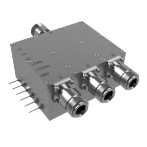 1P3T high power solid-state RF switch with N female