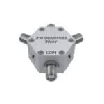 JFW model 50PD-017 resistive 3way power divider/combiner with 50 Ohm SMA female connectors