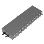 50 Ohm absorptive 1P12T solid-state RF switch with SMA female