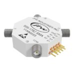 50 Ohm absorptive 1P3T solid-state 18GHz RF switch with SMA female