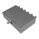 50 Ohm absorptive 1P6T solid-state RF switch with SMA female