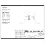 RF adapter 50 Ohm SMA male to BNC female