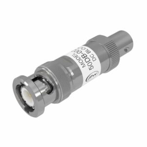 Inner only DC block model 50DB-002 with 50 Ohm BNC male/female connectors