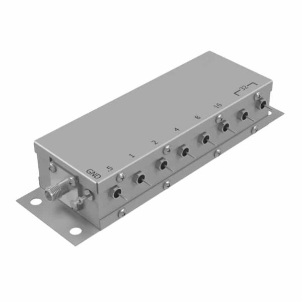 50 Ohm relay programmable attenuator SMA female DC-3000MHz attenuation range 0 to 63.5dB by 0.5dB steps