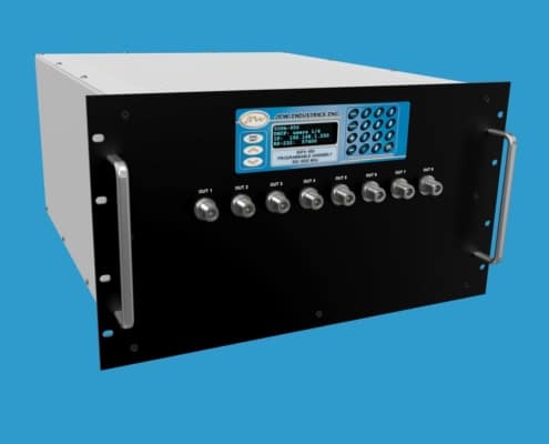 4X8 Full Fan-out Handover Test System with Variable Attenuators on every path