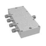 4-way power divider/combiner with SMA female