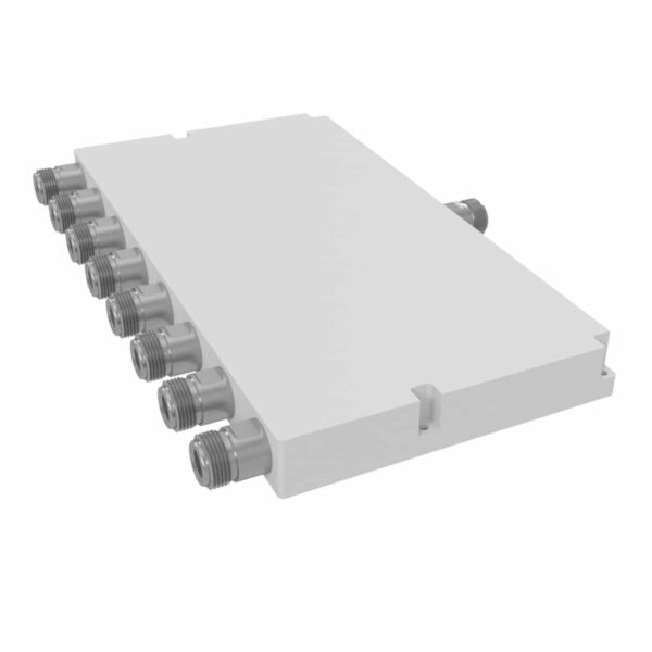 8-way power divider/combiner with N female