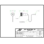 Model 50T-142-N-M termination with bead-chain 50 Ohm 2 Watt N male