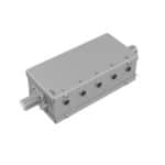 75 Ohm relay programmable attenuator F female DC-1218MHz attenuation range 0 to 31dB by 1dB steps