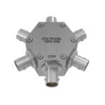 JFW Model 75PD-048 resistive 5way power divider/combiner with 75 Ohm BNC female connectors