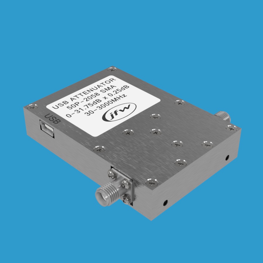 50P-2058 USB controlled programmable attenuator