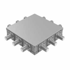 JFW Model 75PD-188 resistive 11way power divider/combiner with 75 Ohm F female connectors