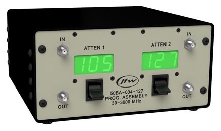 Dual channel attenuator assembly