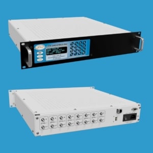 50PA-1044-08 SMA eight channel attenuator assembly with Ethernet and serial remote control