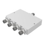 50 Ohm Wilkinson type 4-way reactive power divider combiner with 2.92mm female