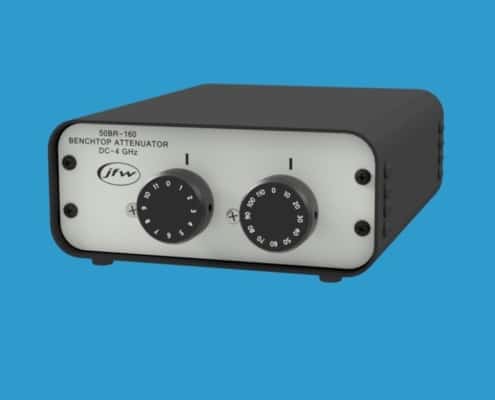 50 Ohm manual benchtop attenuator 0-121dB X 1dB