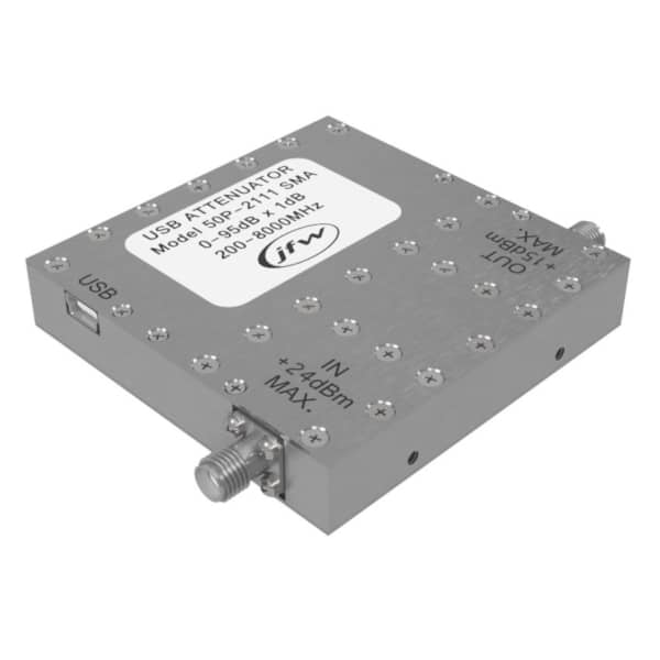 USB Attenuator 0.2-8 GHz | 0-95dB x 1dB | 50P-2111