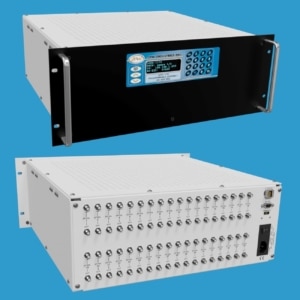 JFW model 50PA-1175 SMA thirty-six channel attenuator assembly with Ethernet remote control