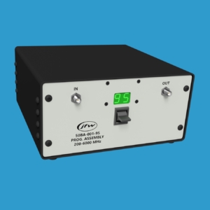 JFW model 50BA-001-95 SMA single attenuator with Ethernet/Serial control