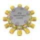JFW model 50PD-735 resistive 11way power divider/combiner with 50 Ohm SMA female connectors