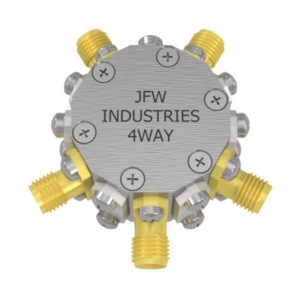 JFW model 50PD-870 resistive 4-way power divider/combiner with SMA female