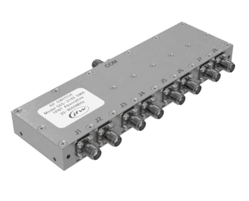 1P8T RF Switch 20-8000 MHz | 50S-2145
