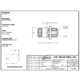 Adapter N female/female Bulkhead DC-18 GHz | 115-026
