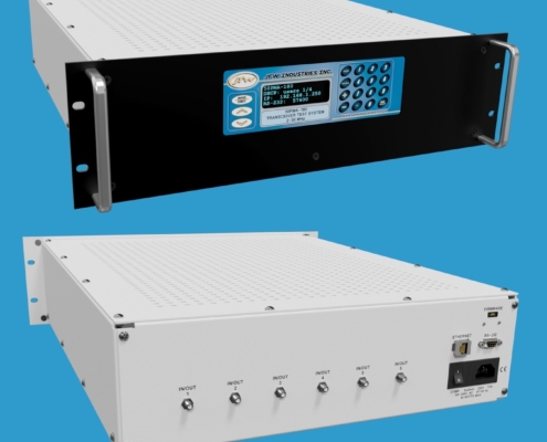 Model 50PMA-180 is a 6 port transceiver test system for radio-to-radio signal fade testing