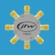7Way resistive power divider/combiner 5 Watts average