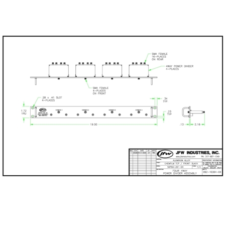 Power Divider/Combiner Assembly