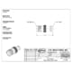 50 Ohm RF Adapter | TNC female to BNC female