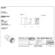 50 Ohm RF Adapter | TNC male to N female
